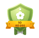 Badge 1 kg CO2